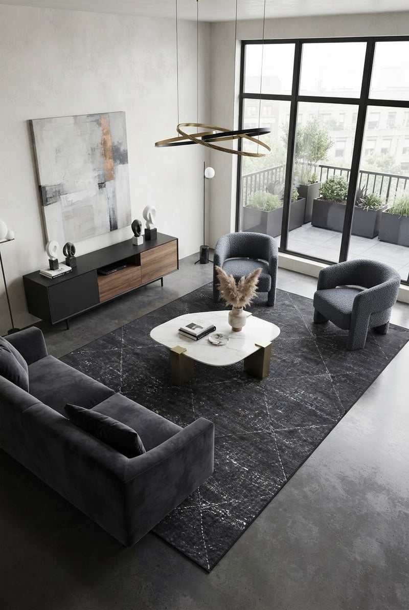 7' x 9' Washable Area Rug