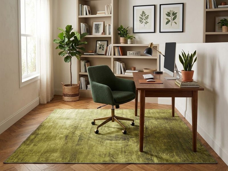 5' x 8' Washable Area Rug