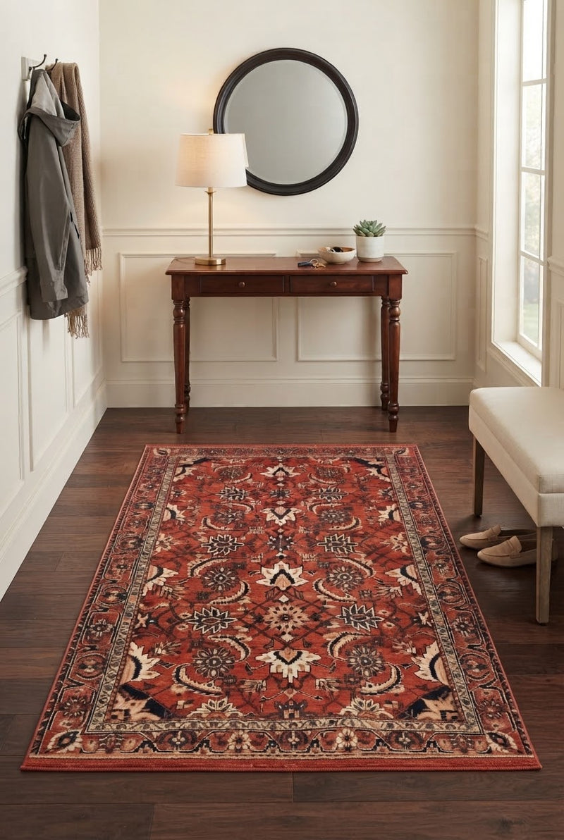 4' x 6' Washable Area Rug