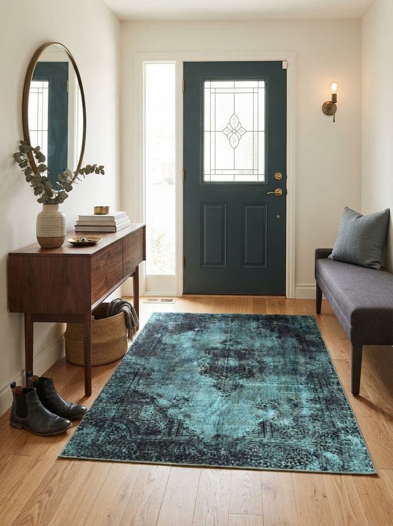 4' x 6' Washable Area Rug