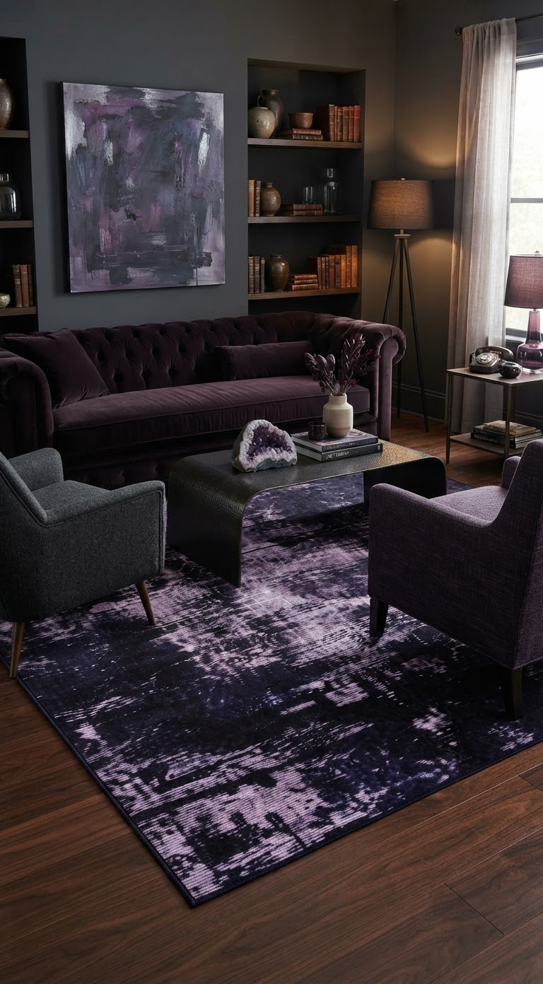 6' x 9' Washable Area Rug