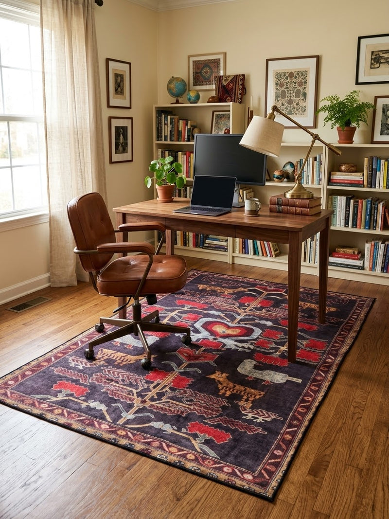 4' x 6' Washable Area Rug