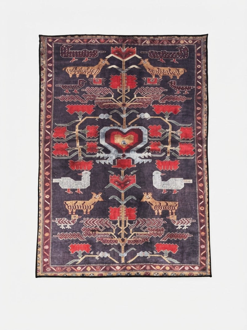 4' x 6' Washable Area Rug