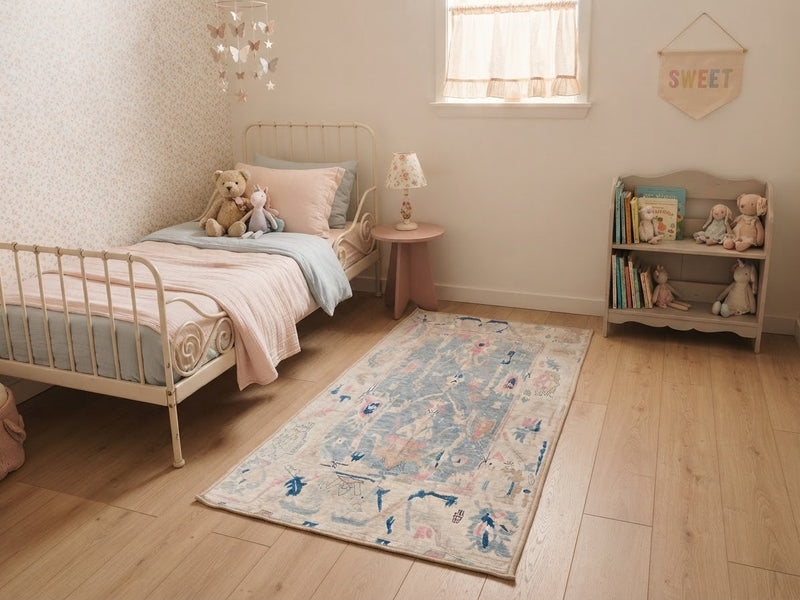 2' x 5' Washable Area Rug