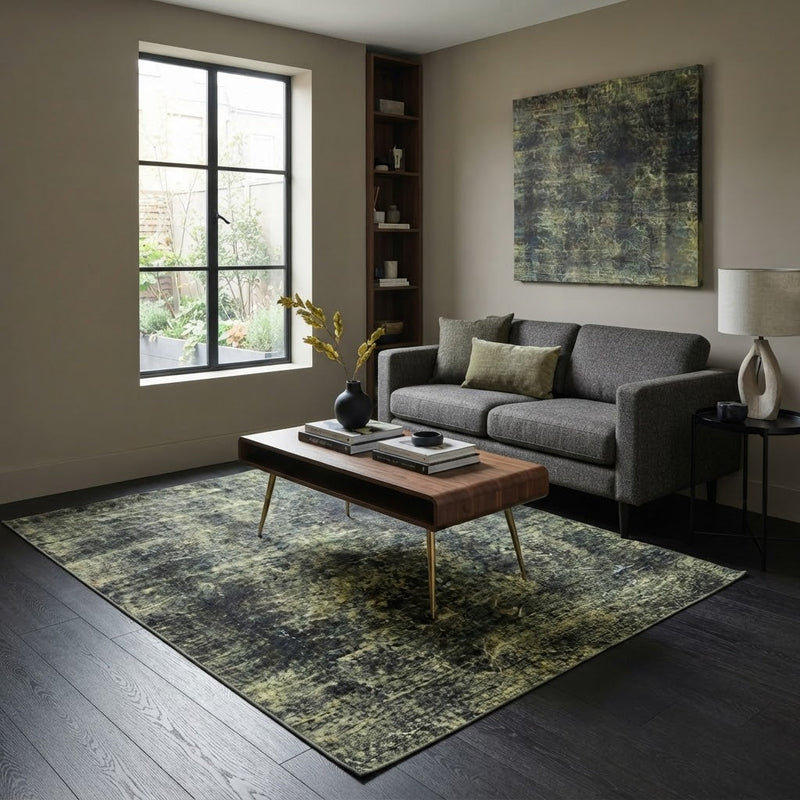 7' x 7' Square Washable Area Rug