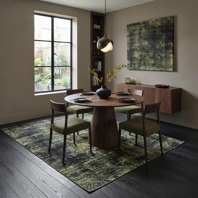 7' x 7' Square Washable Area Rug