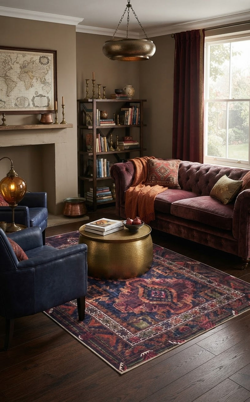 5' x 8' Washable Area Rug