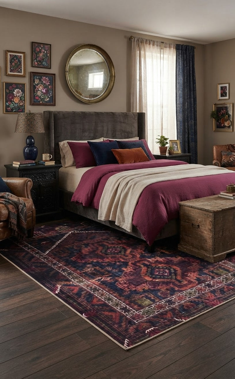 5' x 8' Washable Area Rug