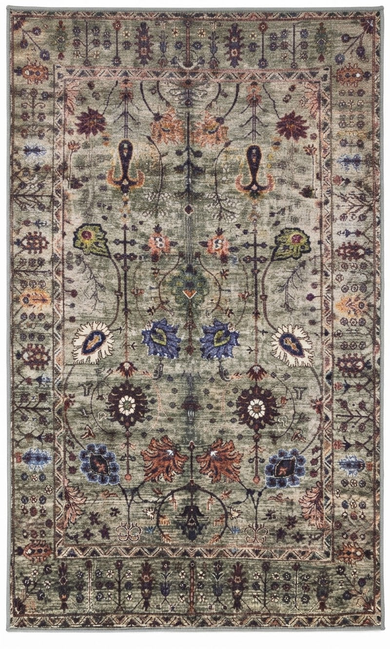 3' x 5' Washable Area Rug