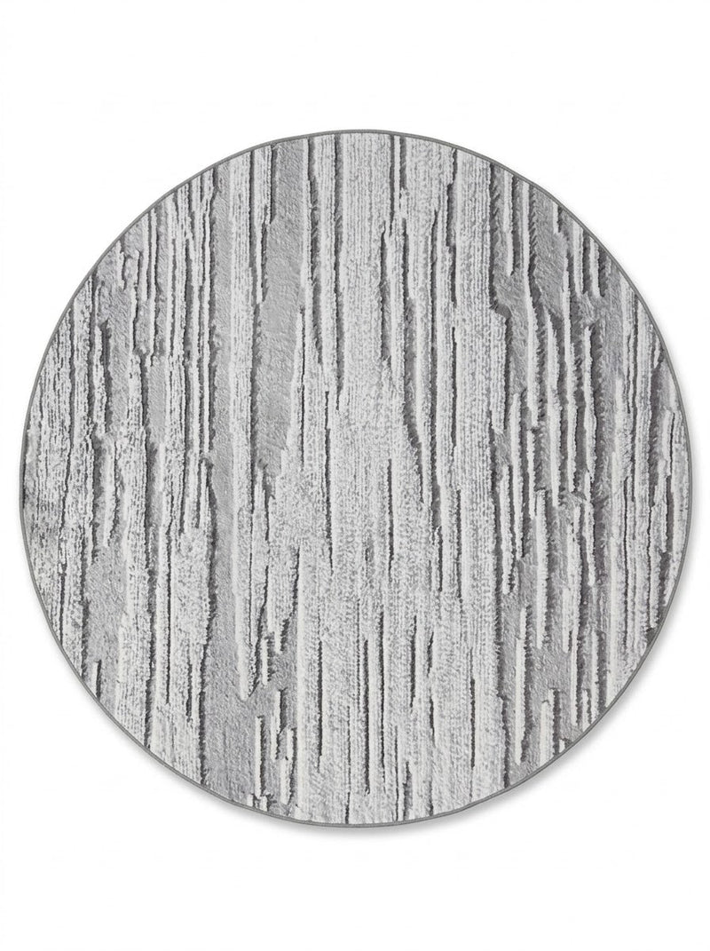8' Round Washable Area Rug
