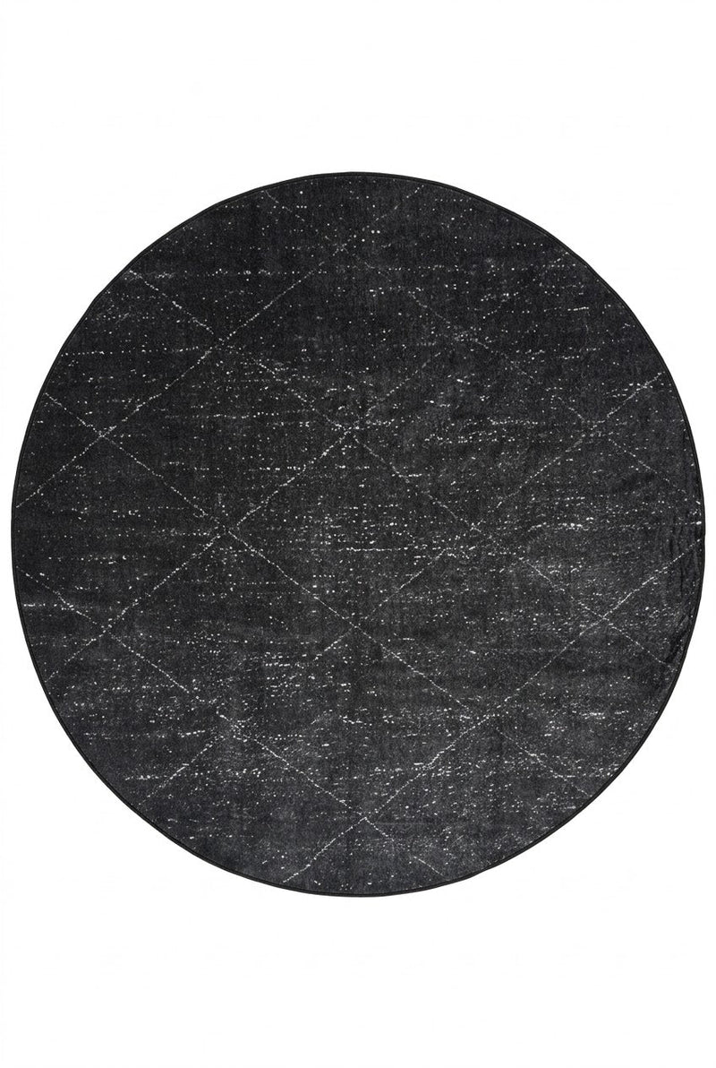 8' Round Washable Area Rug