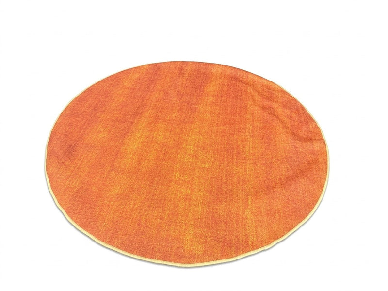 6' Round Washable Area Rug