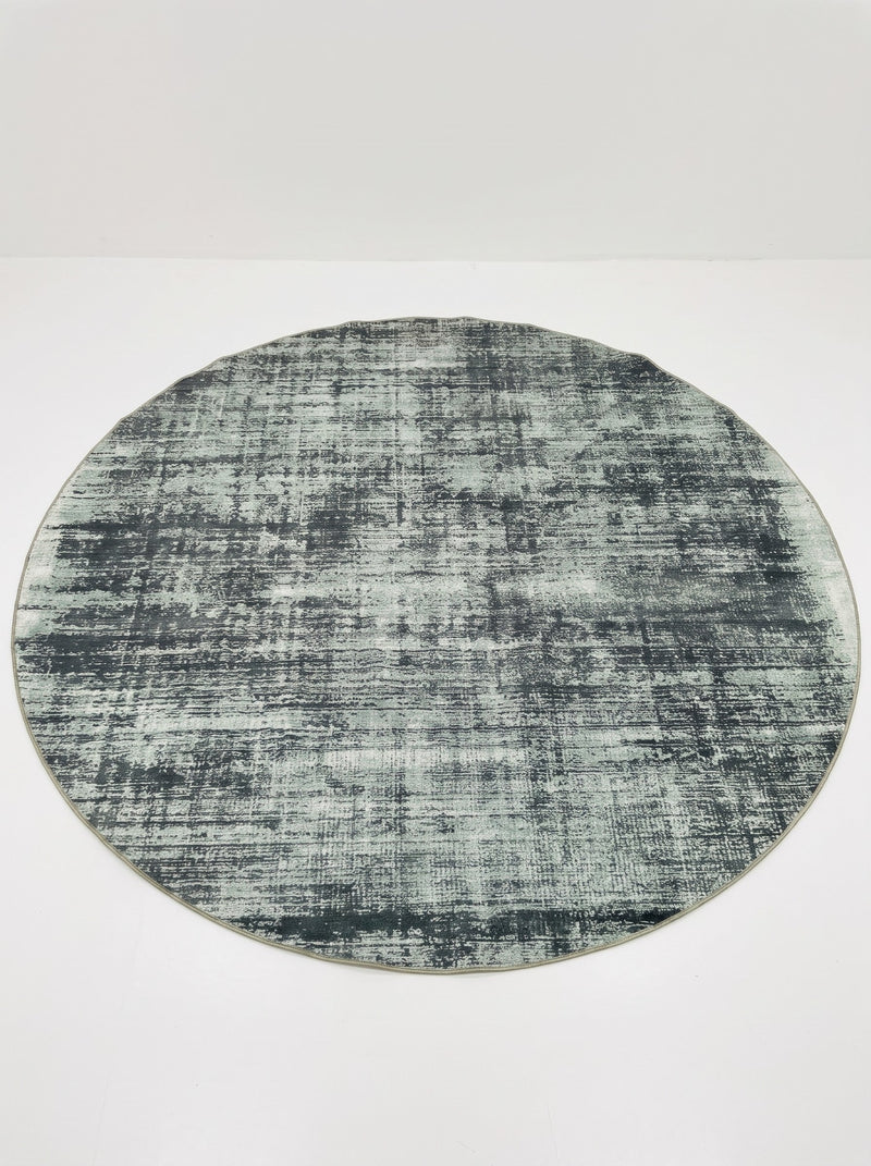 8' Round Washable Area Rug